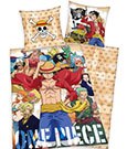 One Piece Bettwäsche Crew 135 x 200 cm / 80 x 80 cm