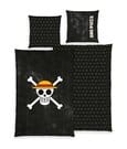 One Piece Bettwäsche Jolly Roger 135 x 200 cm