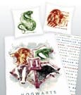 Harry Potter Bettwäsche Hogwarts Gryffindor & Slytherin 135 x 200 cm