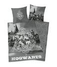 Harry Potter Bettwäsche Hogwarts Gray 135 x 200 cm