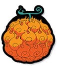 One Piece Dekokissen Feuer Feuer Frucht 36 cm