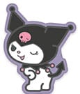 Sanrio Dekokissen Kuromi Twinkle 36 cm
