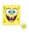 SpongeBob Dekokissen Spongbob Head 27 x 31 cm