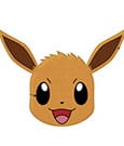Pokémon Dekokissen Evoli 35 cm