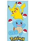 Pokemon Velours-Handtuch Pikachu & Schiggy 75 x 150 cm
