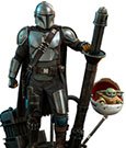 Star Wars The Mandalorian Actionfiguren Doppelpack 1/4 The Mandalorian & The Child Deluxe 46 cm