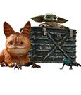 Star Wars The Mandalorian Actionfiguren 1/6 Grogu 3er-Set