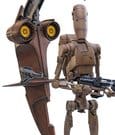 Star Wars: The Phantom Menace Movie Masterpiece Actionfiguren Set 1/6 Battle Droid & STAP 32 cm
