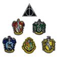 Harry Potter Aufnäher 6er-Pack Hauswappen