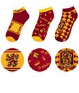 Harry Potter Knöchelsocken 3er-Pack Gryffindor