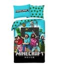 Minecraft Movie Bettwäsche Ver. 2 140 x 200 cm / 70 x 90 cm