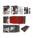 One Piece Stahlflasche, Sticker, Buchumschlag Geschenkset Luffy