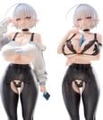 Original Character SSR FIGURE PVC Figur 1/6 Naophilia Premium 28 cm