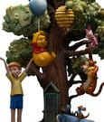 Disney Classics Deluxe Art Scale Statue 1/10 Winnie the Pooh and Friends (100th Anniversary) 31 cm