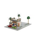 Fast & Furious Nano Metalfigs Nano Scene Diorama Toretto´s Café