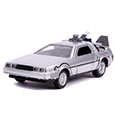 Zurück in die Zukunft II Hollywood Rides Diecast Modell 1/32 DeLorean Time Machine