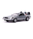 Zurück in die Zukunft II Hollywood Rides Diecast Modell 1/24 DeLorean Time Machine