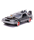 Zurück in die Zukunft III Hollywood Rides Diecast Modell 1/24 DeLorean Time Machine