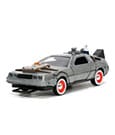 Zurück in die Zukunft III Hollywood Rides Diecast Modell 1/32 DeLorean Time Machine Free Rolling