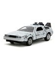 Zurück in die Zukunft Hollywood Rides Diecast Modell 1/32 DeLorean Time Machine Frost