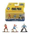 One Piece Nano Metalfigs Minifiguren 3er-Pack