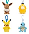 Pokémon Plüschfiguren mit Clip On 10 cm Sortiment (6)