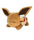 Pokémon Plüschfigur Evoli schlafend 45 cm