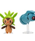 Pokémon Battle Figure First Partner Set Figuren 2er-Pack Igamaro, Tanhel 5 cm