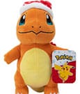 Pokémon Plüschfigur Winter Glumanda mit Weihnachtsmütze 20 cm