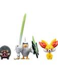 Pokémon Battle Figure Set Figuren 3er-Pack Fynx, Ferkuli, Lauchzelot 5 cm