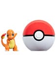 Pokémon Clip'n'Go Poké Balls Glumanda #1 & Pokéball