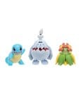 Pokémon Battle Figure Actionfiguren 3er-Pack Schiggy, Gruff & Blubella