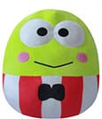 Squishmallows Plüschfigur Sanrio Core Keroppi Red Striped Suit 25 cm