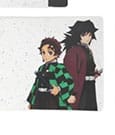 Demon Slayer Keramik Sushi Set mit Essstäbchen Tanjiro & Giyu