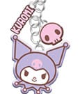 Sanrio Metall Schlüsselanhänger Kuromi