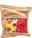 Yummis Together Plüschfiguren 2er-pack Pizza & Cola in Take Away Bag 21 cm