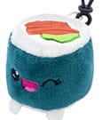 Plushi Plüschfigur mit Schlüsselanhänger Maki Sushi mit Lachs 7 cm