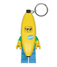 LEGO Classic Schlüsselanhänger mit Leuchtfunktion Banana 8 cm