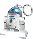 LEGO Star Wars Schlüsselanhänger mit Leuchtfunktion R2D2 8 cm