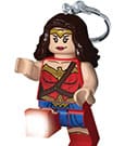 LEGO DC Comics Schlüsselanhänger mit Leuchtfunktion Wonder Woman 8 cm
