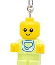 LEGO Minifigures Schlüsselanhänger mit Leuchtfunktion Baby 8 cm