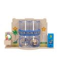 Der Super Mario Galaxy Film Diorama mit 2 Minifiguren Sternentor-Galaxie
