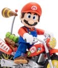 Der Super Mario Galaxy Film Actionfigur mit Rückziehmotorrad Mario 6 cm