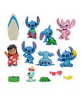 Lilo & Stitch Minifiguren 8er-Pack Stitch Deluxe Figure Set 7 cm