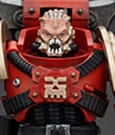 Warhammer 40k Actionfigur 1/18 World Eaters Khorne Berzerker with Eviscerator Chainsword 13 cm