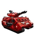Warhammer 40k Actionfigur 1/18 Blood Angels Predator Annihilator with Twin Lascannons 26 cm