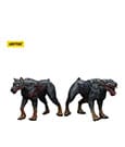 Zombie Dark Source Actionfiguren 2er-Pack Police Dogs 8 cm