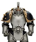 Warhammer The Horus Heresy Actionfigur 1/18 lron Warriors Command Squad Chosen with Legion Standard 12 cm