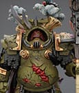 Warhammer 40k Actionfigur 1/18 Death Guard Deathshroud Terminator 1 with Manreaper and Plaguespurter Gauntlet 14 cm