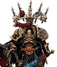 Warhammer 40,000 Actionfigur Black Legion Abaddon the Despoiler with Drach'nyen and the Talo 16 cm